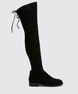 NEELY OVER-THE-KNEE BOOTS BLACK