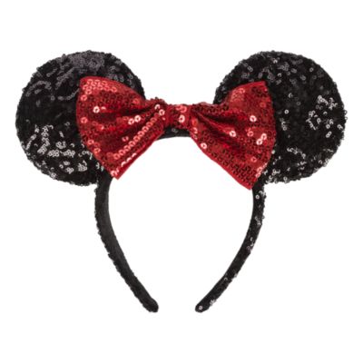 Serre-t&ecirc;te oreille&middot;&agrave; sequins Minnie Mouse pour adultes Disneyland Paris