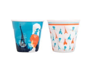 Ensemble de 2 gobelets froiss&eacute;s Disneyland Paris x Revol