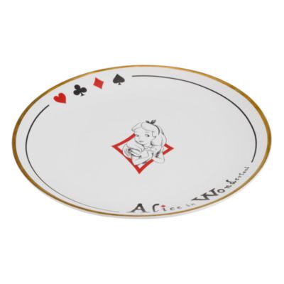 Disneyland Paris Assiette &agrave; dessert Alice au Pays des Merveilles