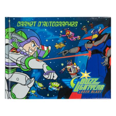 Carnet d'autographe Buzz l'&eacute;clair Disneyland Paris