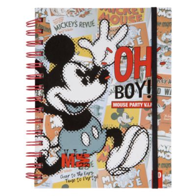 Disneyland Paris Mickey Mouse A5 Notebook
