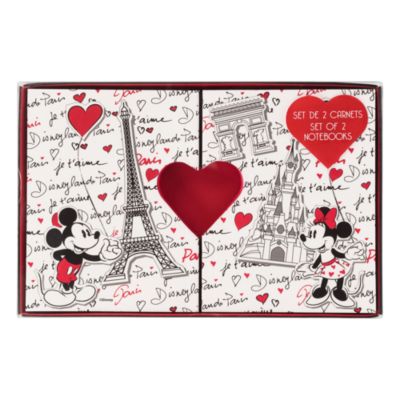 Lot de 2 carnets Paris Mon Amour Disneyland Paris
