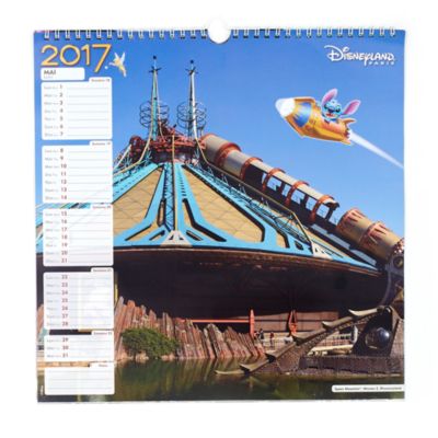 Disneyland Paris 2017 Wall Calendar