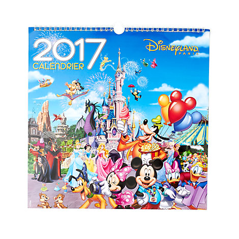 Disneyland Paris 2017 Wall Calendar