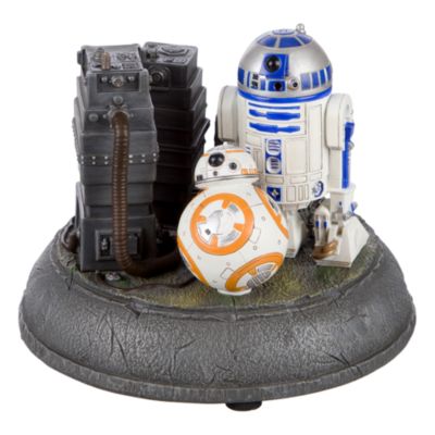Figurine lumineuse R2D2 et BB-8 Star Wars Disneyland Paris