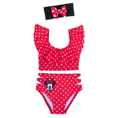 Disney Store Maillot de bain 3&nbsp;pi&egrave;ces Minnie Rocks the Dots pour enfants