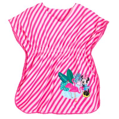 Disney Store Sortie de bain flamants roses Minnie Mouse pour enfants