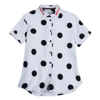 Disney Store Chemise Minnie Rocks the Dots pour adultes