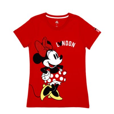 Camiseta London Minnie Mouse para mujer, Disney Store