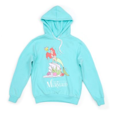 Disney Store The Little Mermaid Hooded Sweatshirt For Adults ...