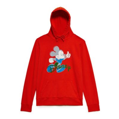 Opening Ceremony Sweat-shirt Mickey Mouse &agrave; capuche rouge pour adultes