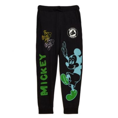 Opening Ceremony Pantalon de jogging Mickey Mouse noir pour adultes