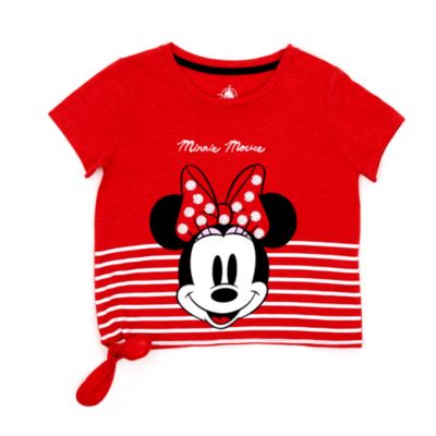 Disney Store T-shirt &agrave; nouer Minnie Rock the Dots pour enfants
