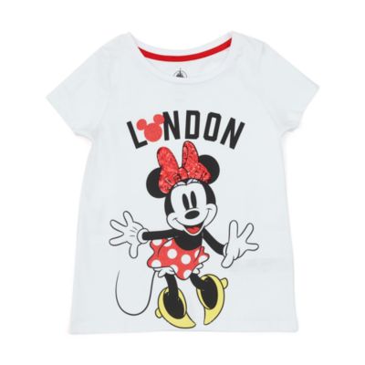 Camiseta infantil London Minnie Mouse, Disney Store