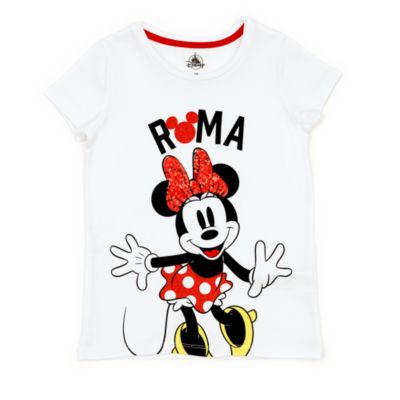 Camiseta infantil Roma Minnie Mouse, Disney Store