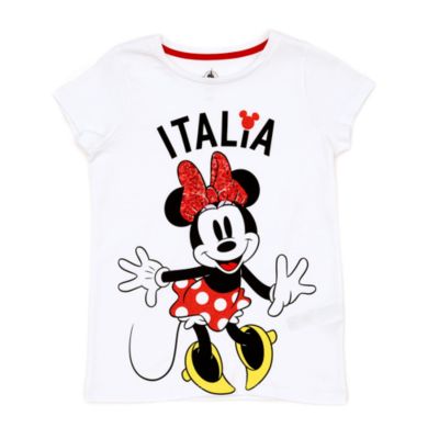 Camiseta infantil Italia Minnie, Disney Store