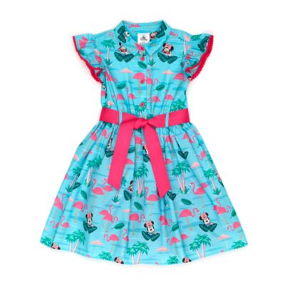 Disney Store Robe flamants roses Minnie Mouse pour enfants