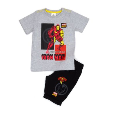 Disney Store Ensemble haut et short Iron Man pour enfants