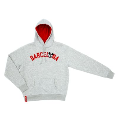 Sudadera con capucha Barcelona Mickey Mouse para adultos, Disney Store