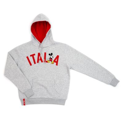 Sudadera con capucha Italia Mickey Mouse para adultos, Disney Store