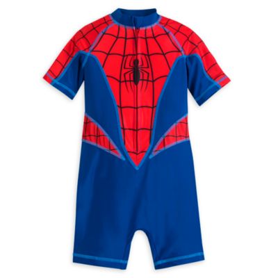 Disney Store T-shirt Spider-Man avec protection solaire pour enfants
