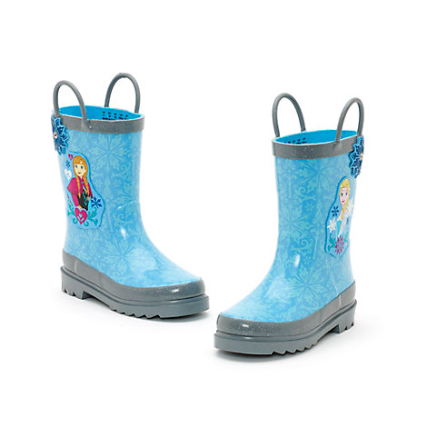 Disney Frozen OLAF Muñeco de nieve más Wellington Botas De Lluvia Zapatos Azul Impermeable