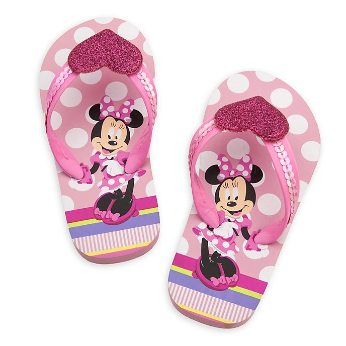 Minnie Mouse Flip Flops For Kids
