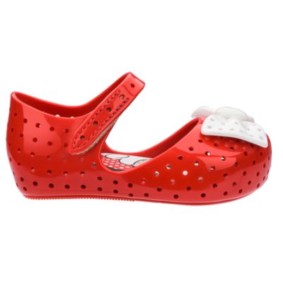 Zapatos rojos para beb&eacute; Minnie Mouse, Melissa