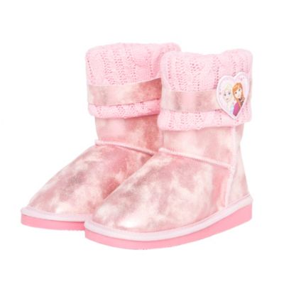 Arnetta Bottines La Reine des Neiges roses pour enfants