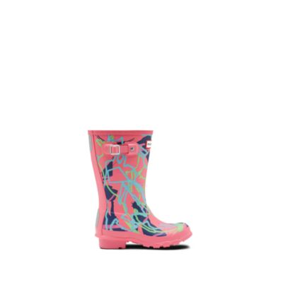 Hunter Bottes en caoutchouc roses Le Retour de Mary Poppins pour enfants