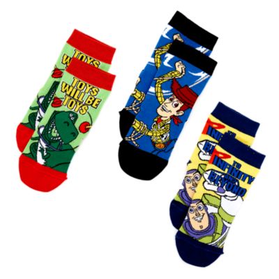 Toy Story Socks For Kids, 3 Pairs