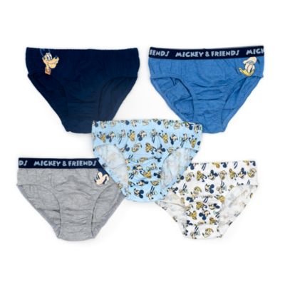 Calzoncillos infantiles Mickey y sus amigos, Disney Store (5&nbsp;u.)
