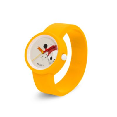 O&nbsp;bag Montre O&nbsp;clock Popop jaune