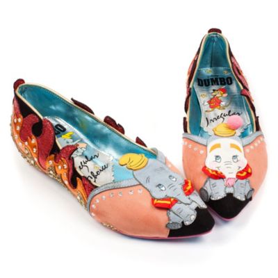 Chaussures plates Dumbo pour femmes, Irregular Choice X Disney Dumbo