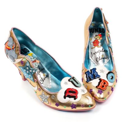 Chaussures &agrave; talons Dumbo pour femmes, Irregular Choice X Disney Dumbo