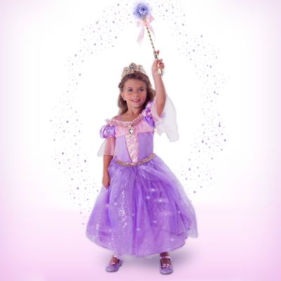 Rapunzel Deluxe Light-Up Costume With Accessories For Kids