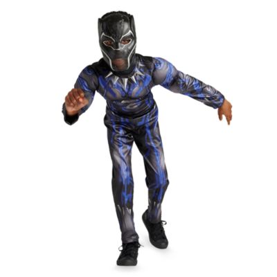 captain 5-6 costume america age Panther Costume For Kids Black