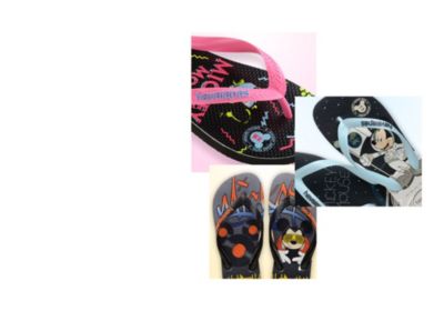Calzado c&oacute;modo Las chanclas perfectas tienen estilo brasile&ntilde;o e ilustraciones Disney 