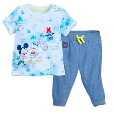 Disney Store Ensemble haut et bas Mickey et Donald pour b&eacute;b&eacute;