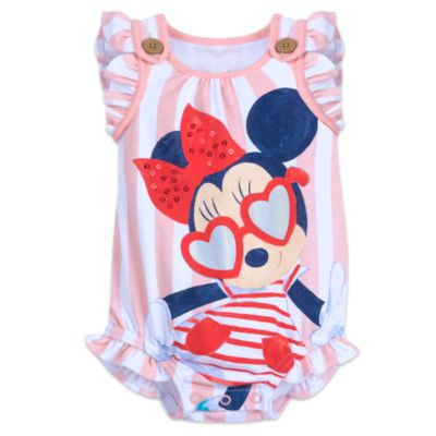 Disney Store Body ray&eacute; Minnie Mouse pour b&eacute;b&eacute;