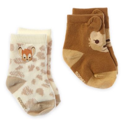 Bambi Layette Baby Socks, 2 Pairs