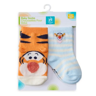 Disney Store Tigger Baby Socks, 2 Pairs
