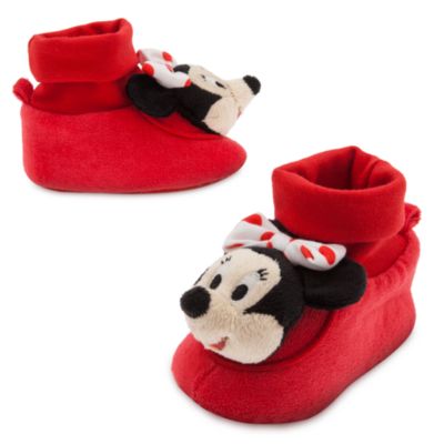 Minnie Mouse Baby Slippers