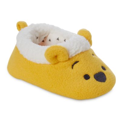 Disney Store Chaussons jaunes Winnie l'Ourson pour b&eacute;b&eacute;s