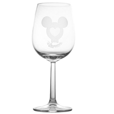 Arribas Glass Collection, Mickey Mouse Wine Glass