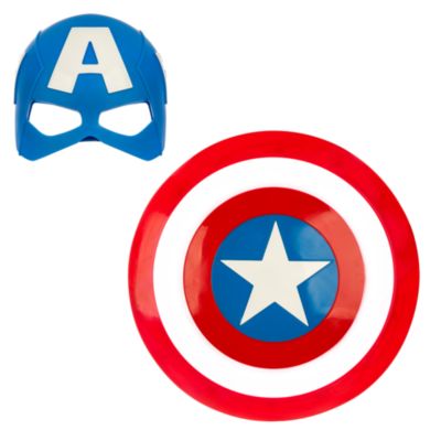 costume uk captain america adults Mask Shield America And Set Captain