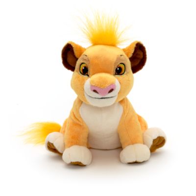 Mini peluche Simba en microbilles