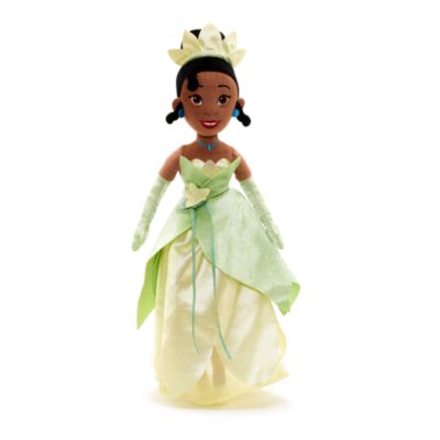 Mu&ntilde;eca peluche Tiana, Tiana y el Sapo, Disney Store