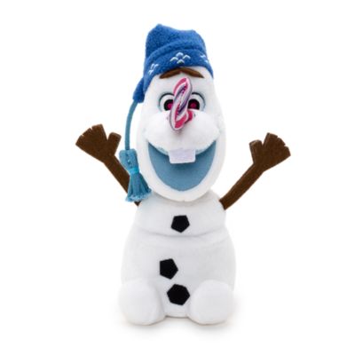 Disney Store Peluche miniature Olaf, Joyeuses F&ecirc;tes avec Olaf
